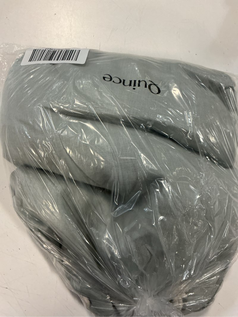Condition photo showing Good Condition for european linen duvet cover, twin, mist