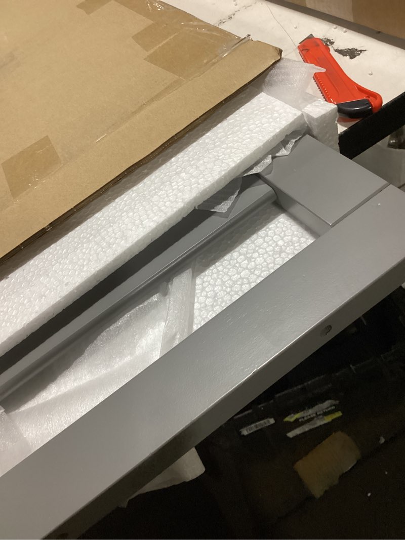 Condition photo showing As Is for davinci toddler bed conversion kit (m12599) in grey
