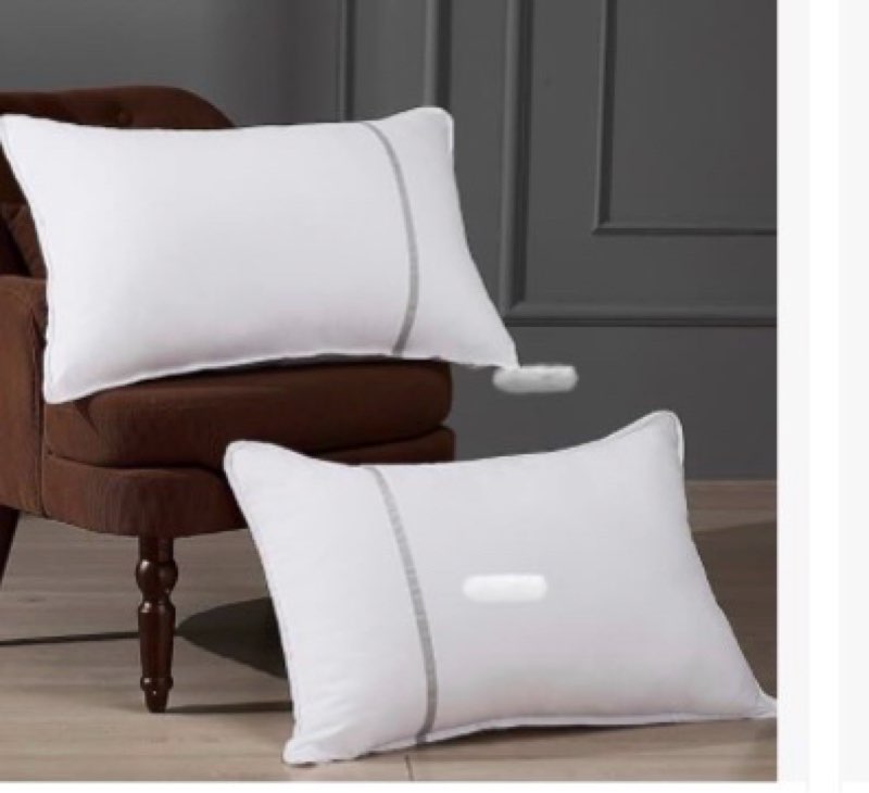 bed pillows queen size set of 2, firm hotel pillows for sleeping, cooling pillows for side & back sl