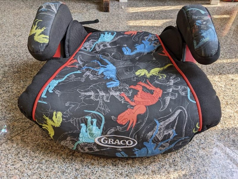 graco backless turbo booster seat graco turbobooster backless car seat - dinorama print (40-100 lbs, ages 4-10) graco backless booster car seat