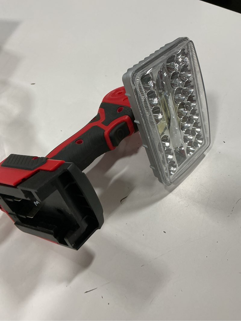 Condition photo showing Good Condition for 18W Cordless 2000LM LED Flashlight for Craftsman 20V Li-Ion Battery, Portable Handheld Work Light with USB Charging Port for Camping, Hiking, Fishing, Job Site, Indoor & Outdoor Use 18W Light