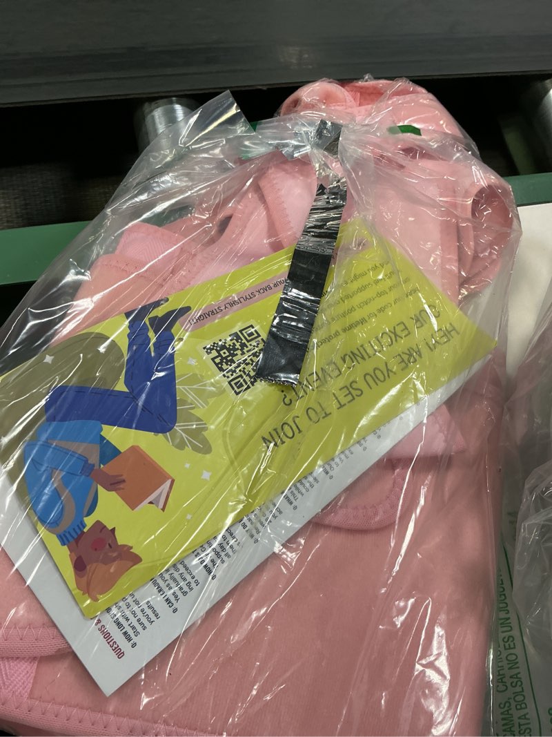 Condition photo showing New/Like New for Fit Geno Back Brace Posture Corrector for Women: Shoulder Straightener Adjustable Full Back Support Upper and Lower Back Pain Relief - Scoliosis Hunchback Hump Thoracic Spine Corrector Large Pink Large/X-Large (Waist 40"-48")