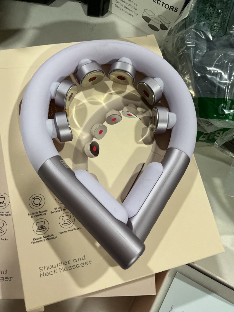 Condition photo showing Good Condition for aethereve neck massager with heat, intelligent neck massager for pain relief deep tissue, deep tissu