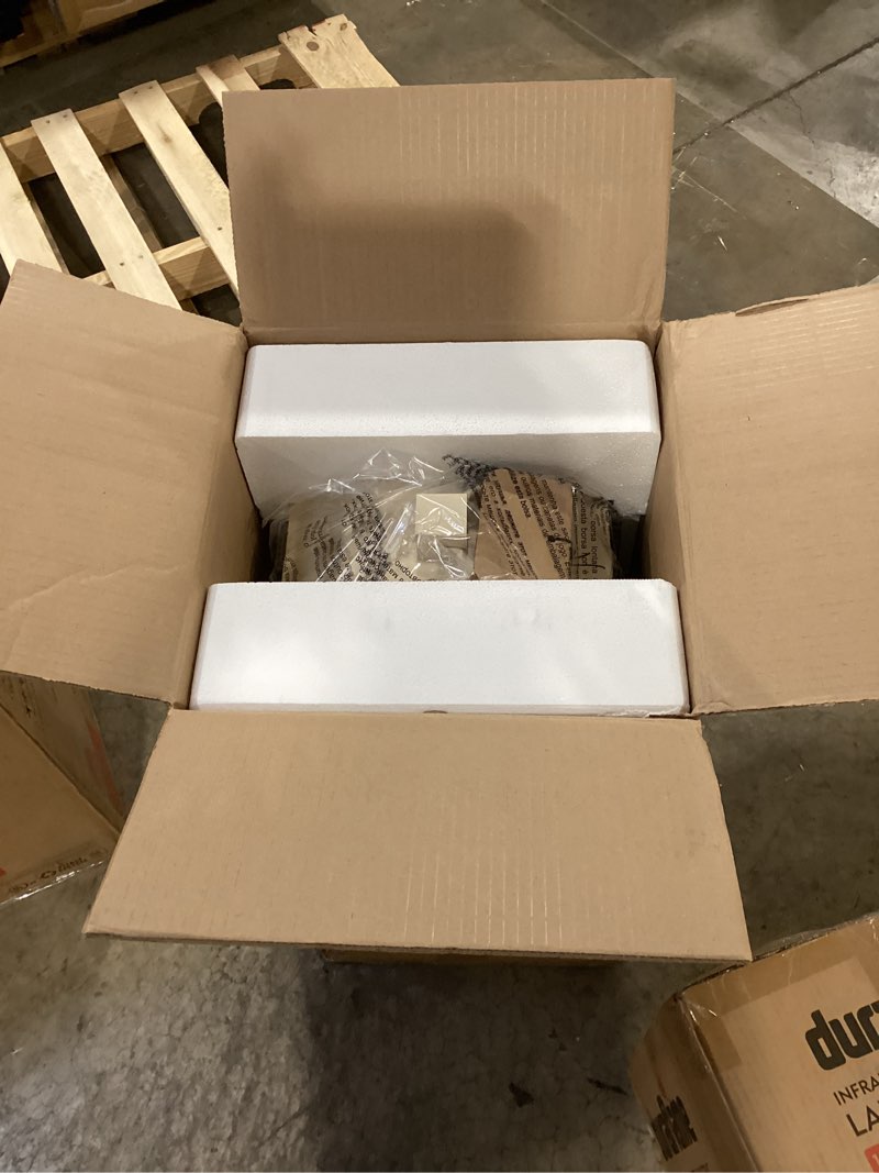 Duraflame Up to 1500-Watt Infrared Compact Personal Indoor Electric Space Heater with Remote Included