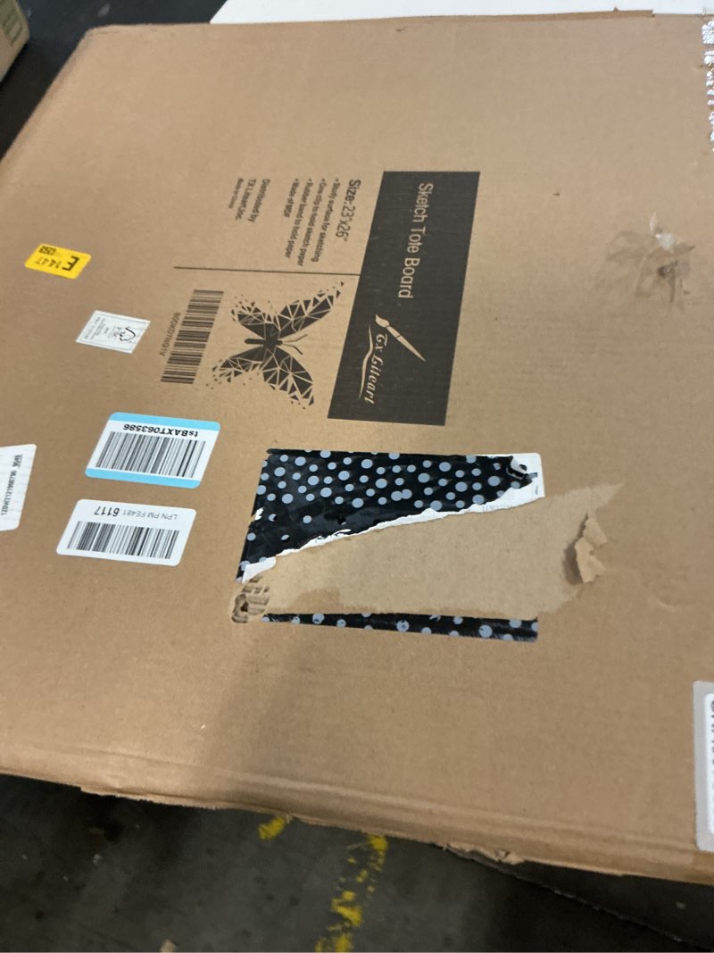 Condition photo showing New/Like New for drawing board - 23" x 26" sketch board with handle for drafting art - portable sketch board for class or studio fit in artists tote 23"x26", 1 pack