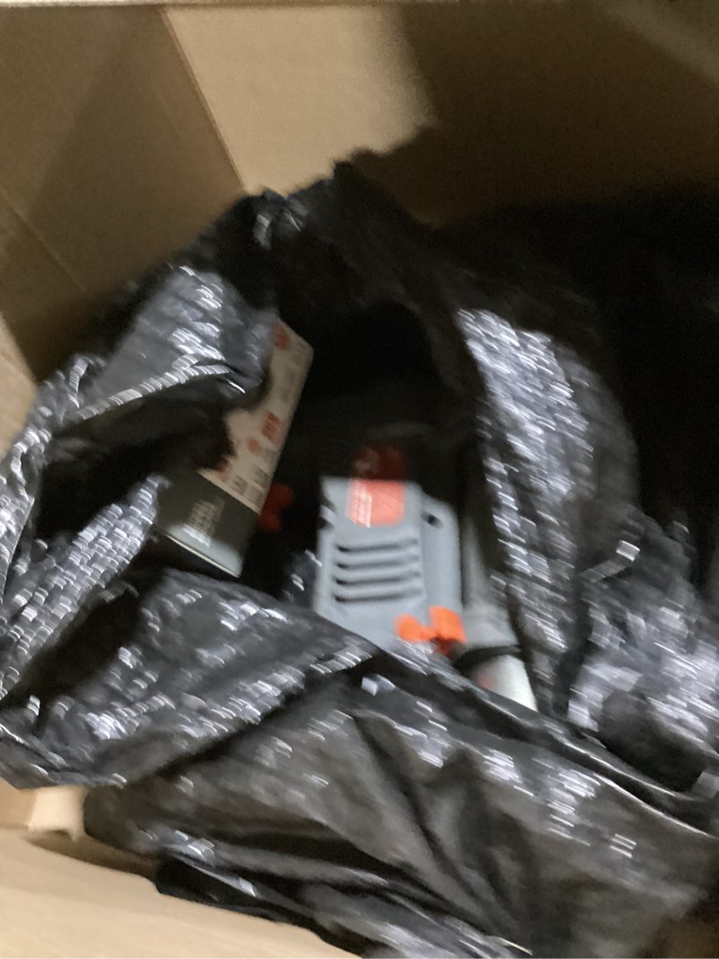 Condition photo showing As Is for Mellif Power Grease Gun Compatible with Milwaukee 18v Battery - Tool ONLY, 10,000 PSI, Brushless Motor, 5 Variable Speed, 14 OZ Capacity, 30" Hose, Built-in LED, Safety Lock, Low-Voltage Protection Red for Milwaukee