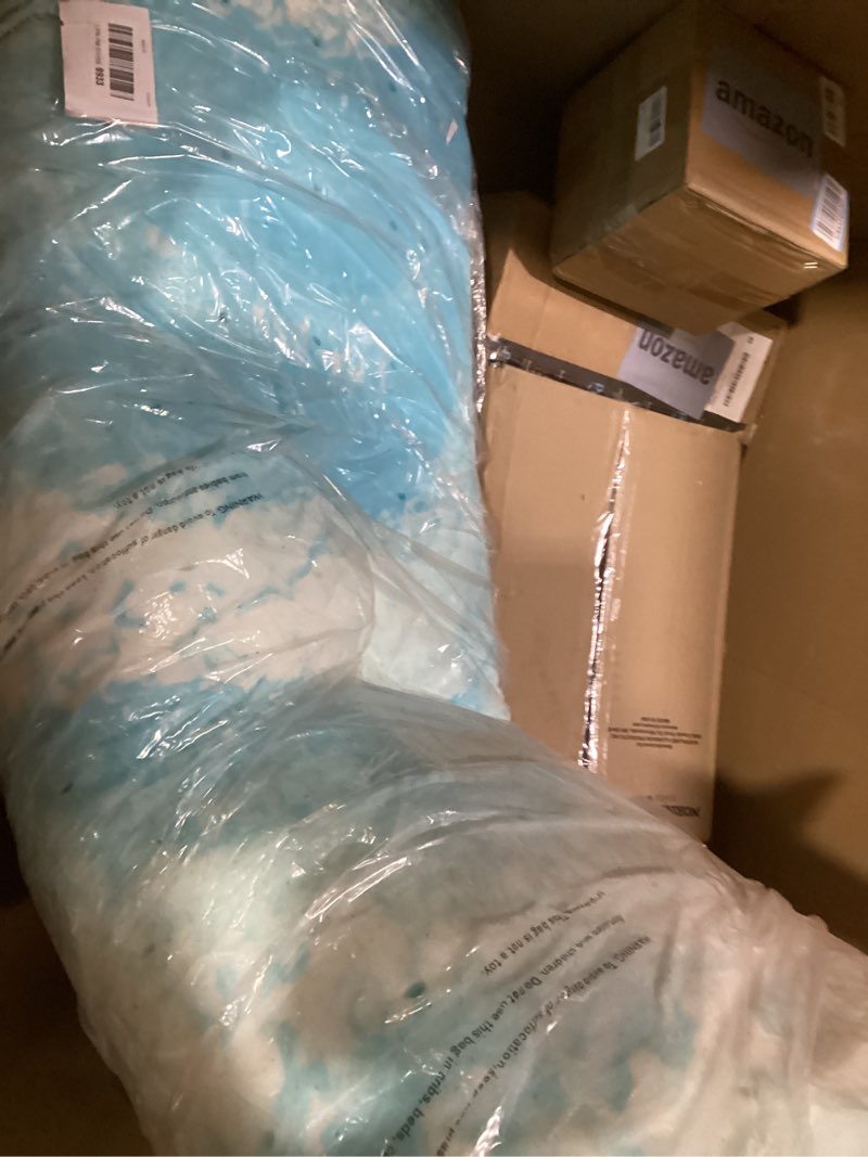 Condition photo showing Good Condition for EGO Topper 3 Inch Queen Memory Foam Mattress Topper, Gel Foam Mattress Topper for Pressure Relief, Ventilated Design Bed Topper in a Box, CertiPUR-US Certified, 60"×80", Medium