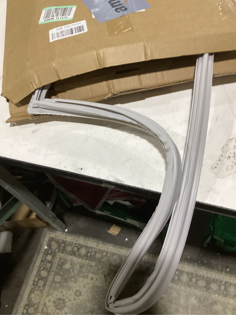 Condition photo showing Good Condition for 30.6"×25" da97-16990a freezer door gasket replacement compatible with samsung rf18hfenbsr rf20hfenbww, upgraded da97-16990a refrigerator gasket replace ap6049779 ps12072634 seal - unbent