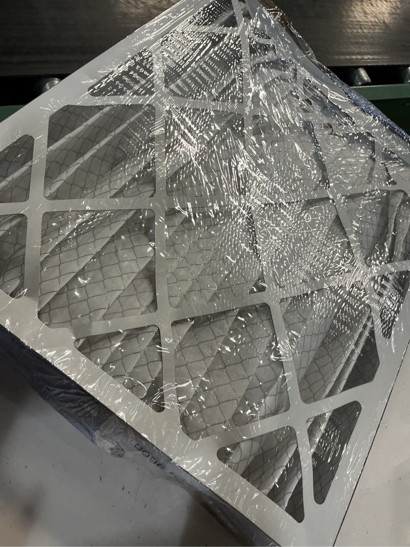 Condition photo showing As Is for bestair 20-in w x 25-in l x 5-in merv 13 electrostatic pleated air filter