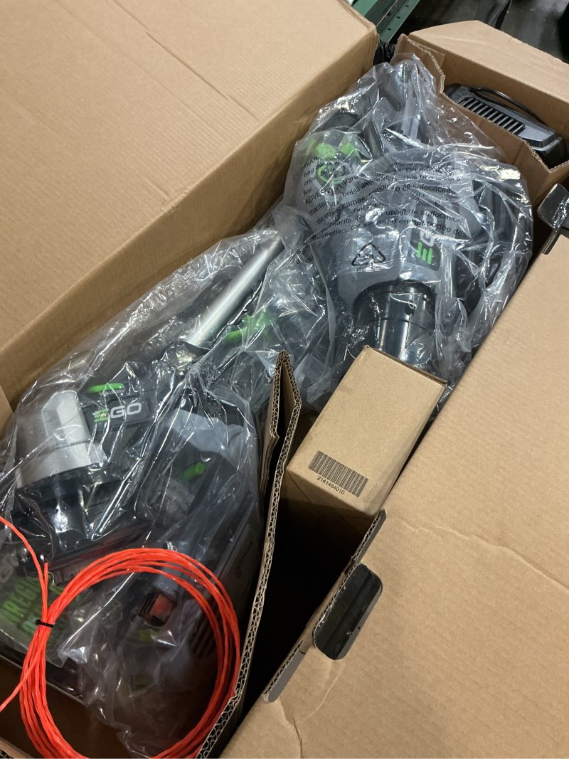 Condition photo showing Good Condition for ego power+ 56-volt cordless battery string trimmer and leaf blower combo kit 2.5 ah (battery & charger included)