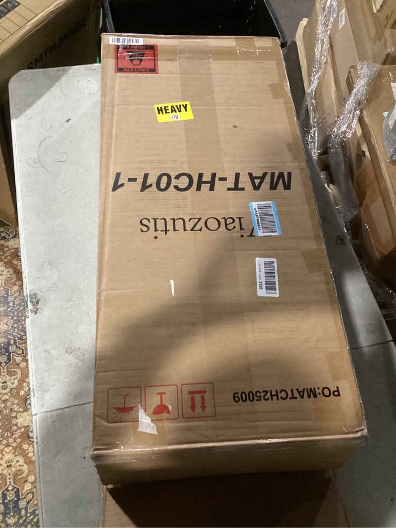 Condition photo showing Good Condition for Tall Bathroom Cabinet, Storage Cabinet with 2 Doors & 2Drawer, with Ajustable Shelve, for Bathrooms, Kitchens,Entrances,Bedrooms?White?