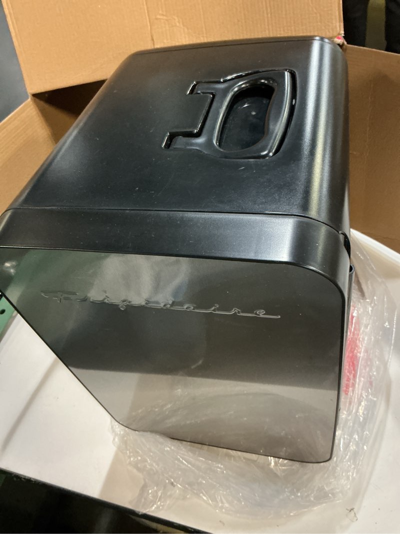 Condition photo showing Good Condition for Frigidaire Portable 10L, 15-can Mini Fridge Brushed Stainless Rugged Refrigerator, EFMIS188-SS