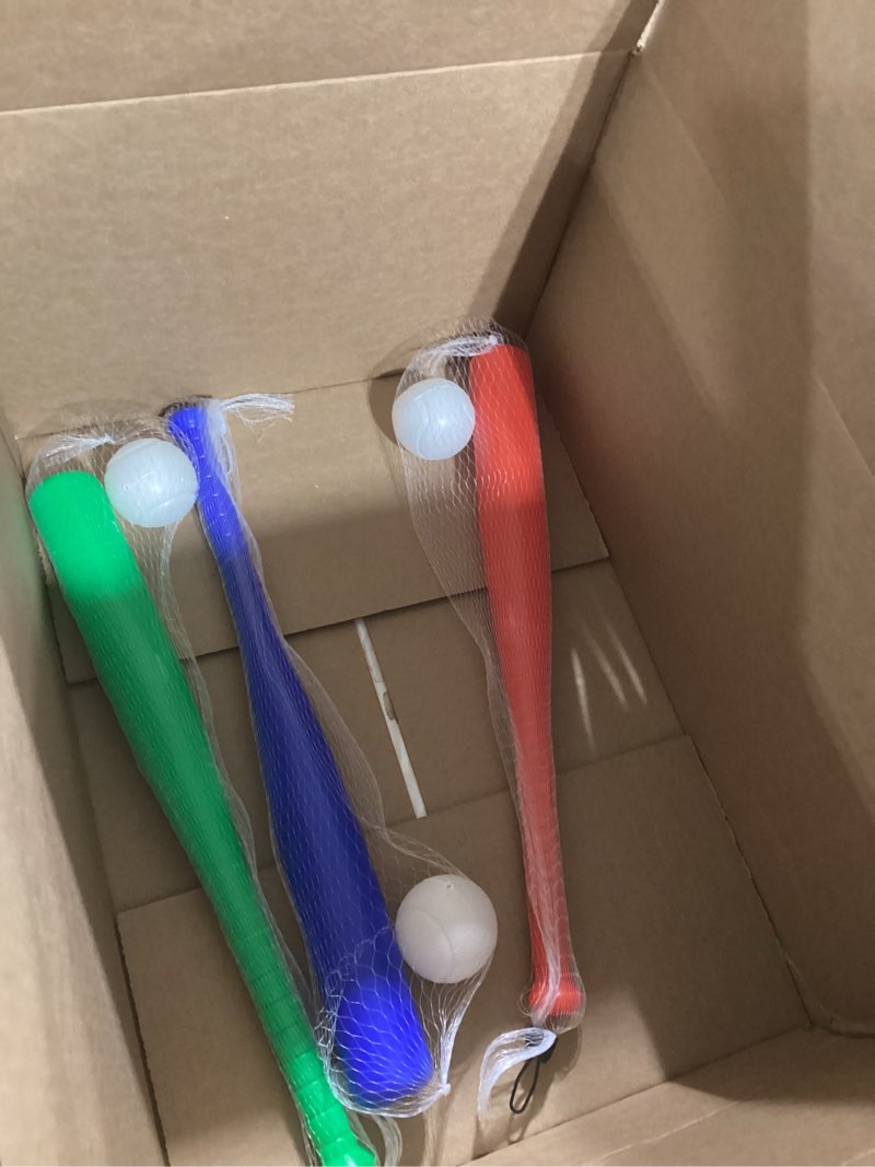 Condition photo showing Good Condition for toyandona 6pcs kids outdoor baseball practice toys children toddlers baseball bats baseballs batting skill training kids toddlers assorted color 43x5cm