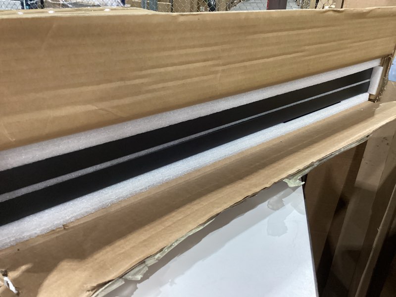 Condition photo showing Good Condition for GSK Black Metal Planter Box with LED Light 30"H×10"W×37.9"L Span Rectangular Flower Trough Lighting Up Indoor Rectangle Insert Drainage Holes Garden Plants Outdoor Separation Space Garden Patio Porch Black 30"H×10"W×37.9"L