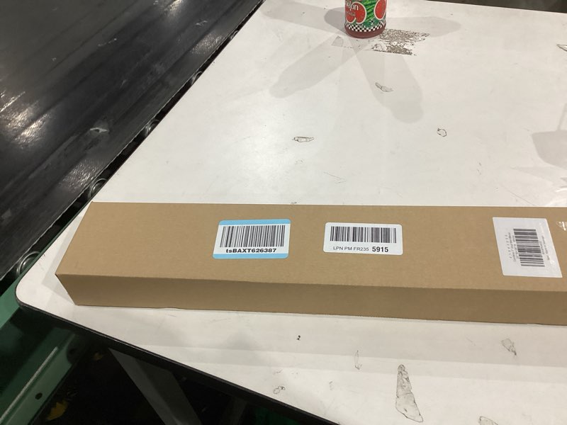 Condition photo showing New/Like New for LazBlinds Cordless White 1" Room Darkening Vinyl Mini Blinds, 20" W X 36" H Horizontal Window Blinds for Home, Cordless Shades for Indoor Windows White 20"W X 36"H