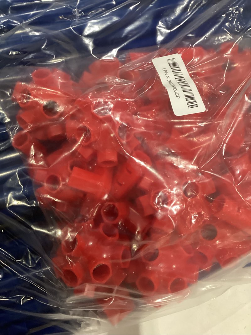 Condition photo showing Good Condition for Fort Building Kit for Kids,STEM Construction Toys, Christmas & Birthday Gift for 4 5 6 7 8 9 10 11 12 Years Old Boys and Girls,Ultimate Creative Set for Indoor & Outdoors Activity,140 Pcs,Original Red 140