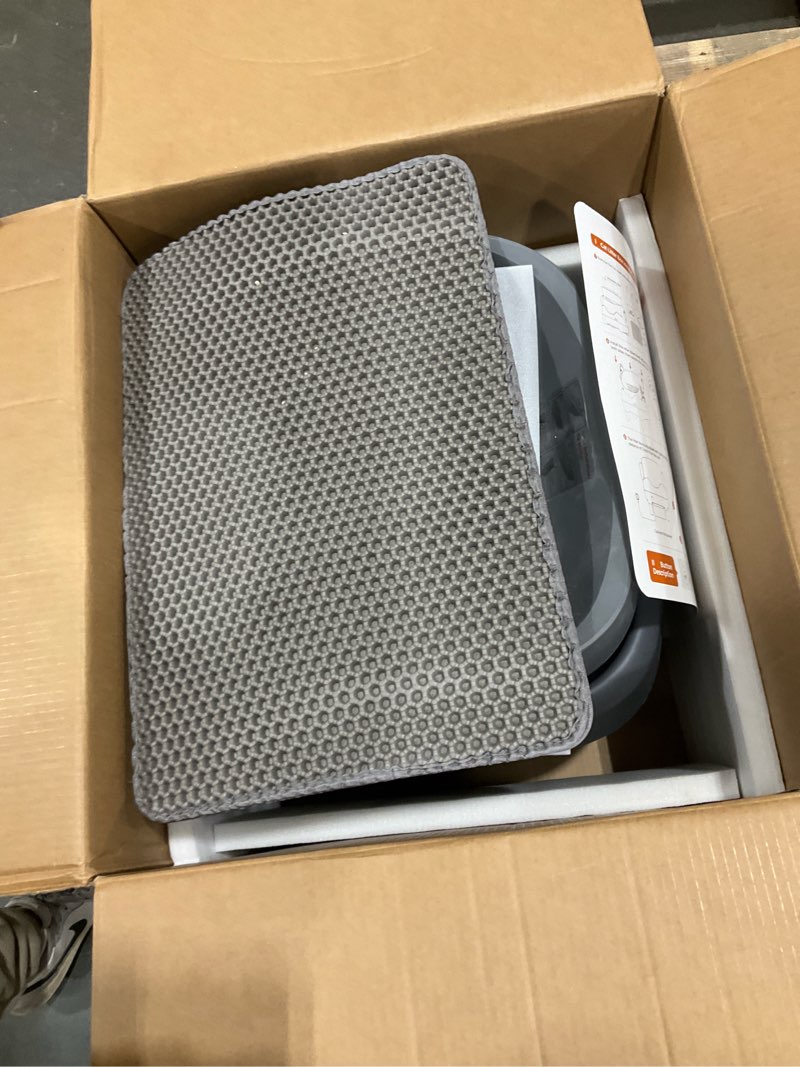 Condition photo showing As Is for Neakasa M1 Open-Top Self Cleaning Cat Litter Box, Automatic Cat Litter Box with APP Control, Odor-Free Waste Disposal includes Trash Bags