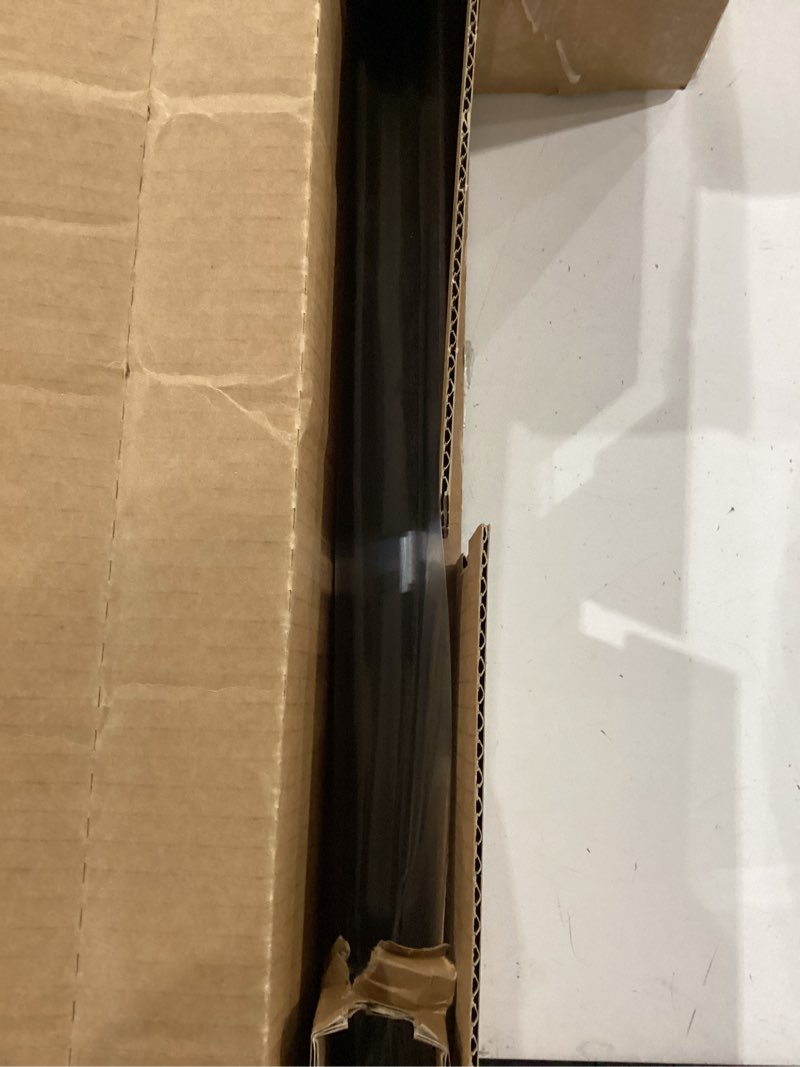 Condition photo showing New/Like New for ivilon drapery window curtain rod - knob design, 1 inch rod, 28 to 48 inch. black 28" to 48" black