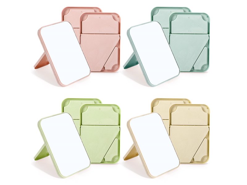 ZSDRTYU Makeup Mirror, 12 Pack 8" Travel Mirror Travel Makeup Desk Mirror, Mirror for Desk Portable 