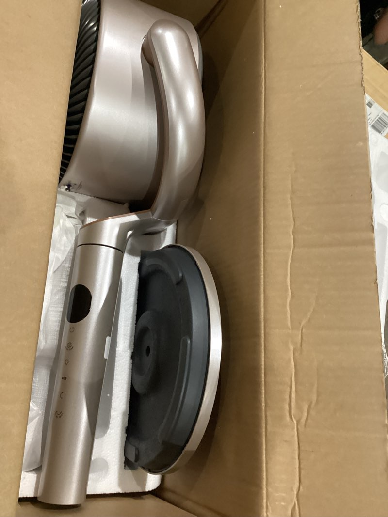Condition photo showing Good Condition for dreo smart fans for bedroom, 120° +120° omni-directional oscillating fan, 100ft quiet pedestal fan with rgb light, 9 speeds, 6 modes, 20db, 8h timer, wi-fi/voice, 37-42" floor fans, starlight