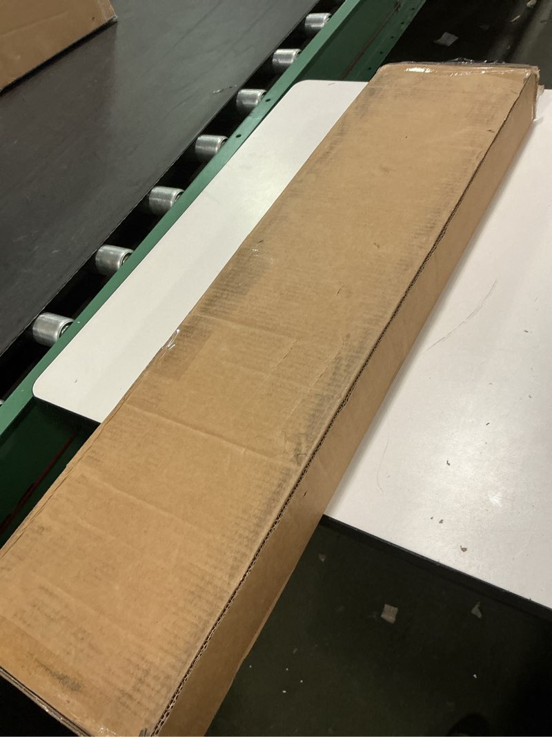 Condition photo showing New/Like New for Whitmor 36-inch Clothes Closet - Double Door Portable Closet - Store Seasonal Clothing - Blue Fabric Cover Clear & Blue 36"