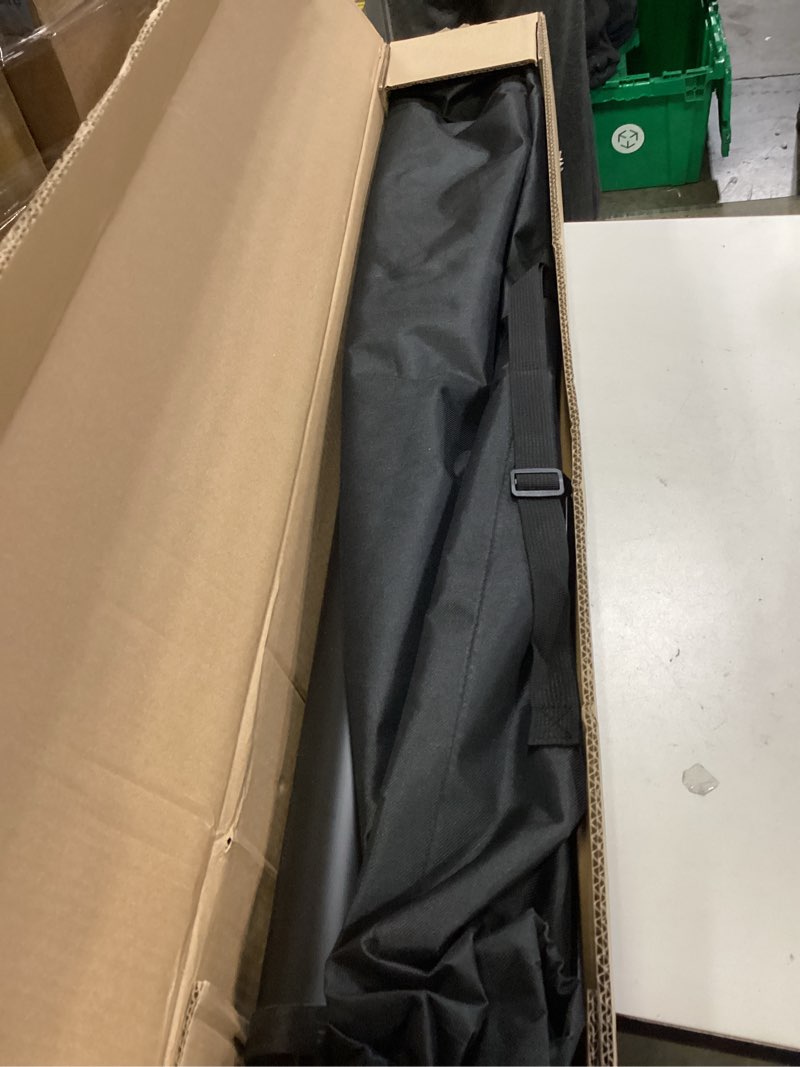 Condition photo showing New/Like New for Projector Screen with Stand, Portable Projector Screen and Stand, 60 Inch 16:9, Outdoor Projection Screen, Aluminium Frame, Lightweight and Compact, Easy Setup, Idea for Home Cinema, Backyard Party.