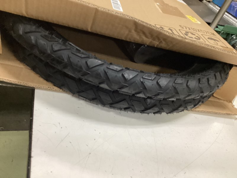 Condition photo showing Good Condition for 2-pcs/1-pcs 20" fat e-bike tires 20x4 20x3 compatible with 20 x 4.0 20 x 3.0 e-bike all-terrain directional tread bicycle tires black/20" x 3"/2 tires 2 tubes