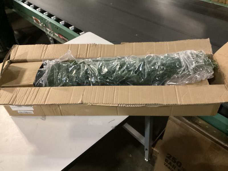 Condition photo showing New/Like New for 3 Feet Outdoor Artificial Topiary Cedar Tree, Set of 2 UV Resistant Potted Faux Cedar Trees for Outdoors and Indoors, Decorative Fake Shrubs Topiary Trees for Home Living Room Front Door Decor 3 feet Green