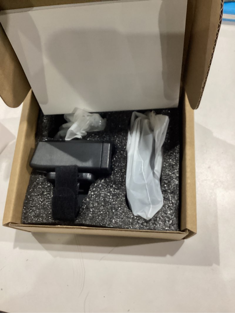 Condition photo showing Good Condition for Bluetooth Ring Barcode Scanner Fast & Long-Range Scanning, Mini Wearable 1D&2D Wireless Bluetooth Finger QR Code Scanner Compatible with iPhone iPad Android Phone for Warehouse Inventory