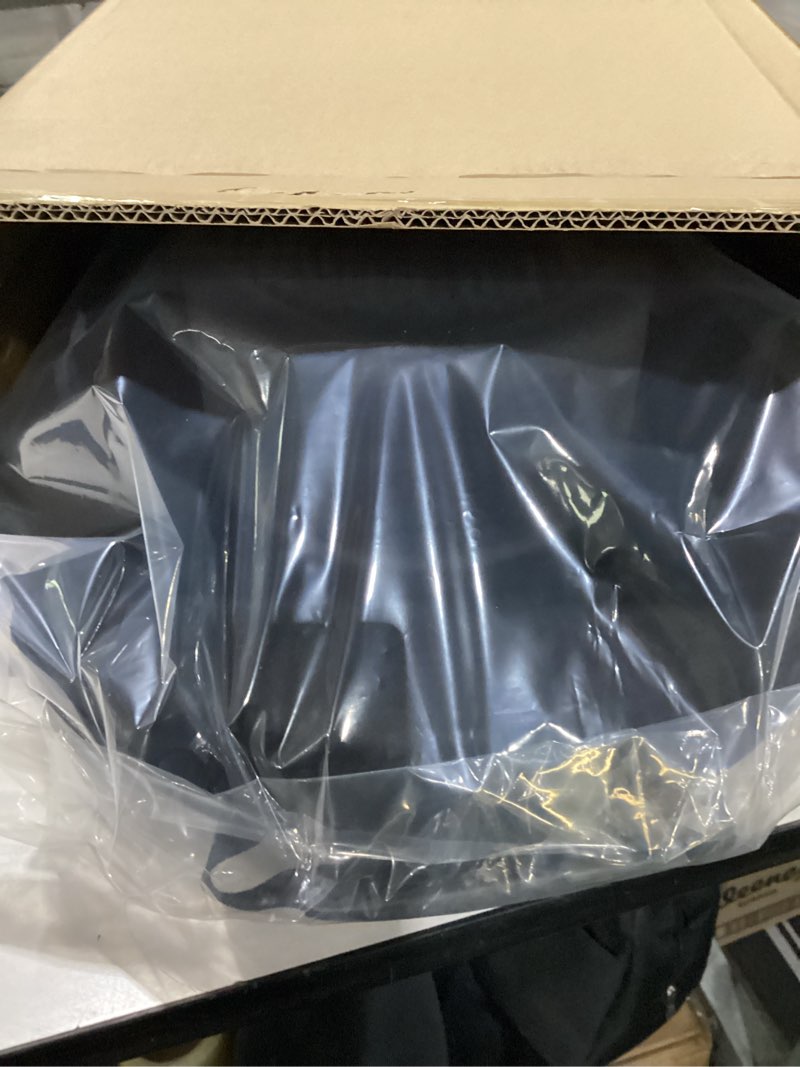Condition photo showing New/Like New for Cowboy Hat Box for Travel, Crush Proof Hat Travel Case Carrier for Fedora Panama Straw Hat - 17x15 Black-1680