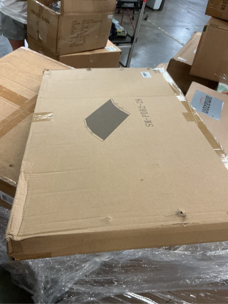 Condition photo showing New/Like New for 27.6"l×1.6"h bridge threshold ramps for doorways, fits 2.8–5.1" wide thresholds with adjustable support bars, non-slip aluminum wheelchair ramps for home steps, sliding door ramp for wheelchair 27.6"l & 2.8–5.1" wide