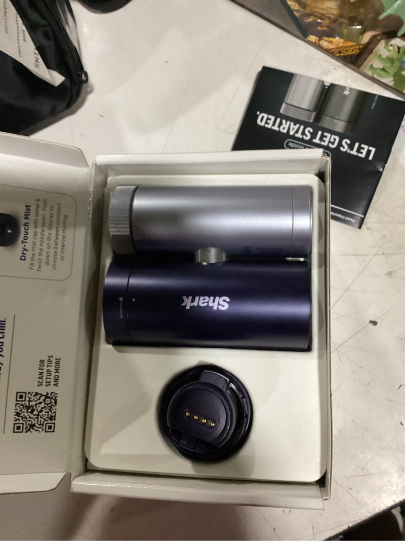 Condition photo showing New/Like New for shark chillpill 2-in-1 personal cooling system, fan & dry-touch mist