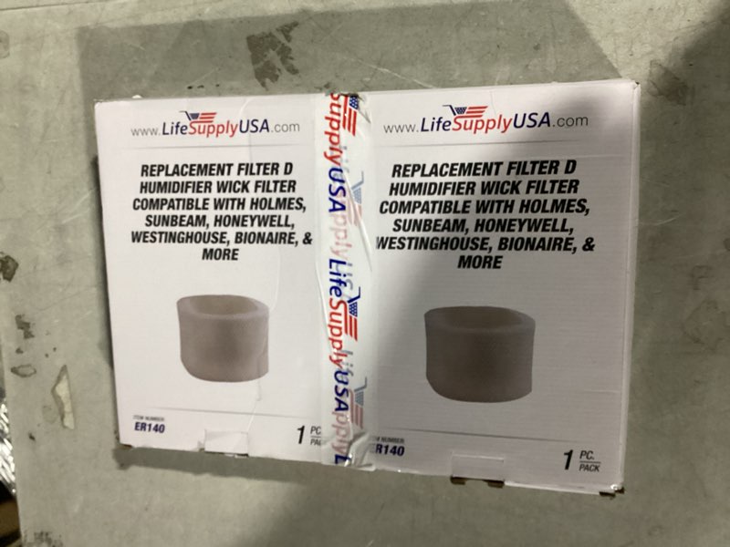 Condition photo showing Good Condition for LifeSupplyUSA HWF75 Humidifier Filter D Wick Replacement Compatible with Holmes HWF75CS, HM3500, HM3600, Sunbeam SCM3501, SCM3502, Honeywell HCM6009 Cool Mist Humidifiers (2-Pack) 2 Pack