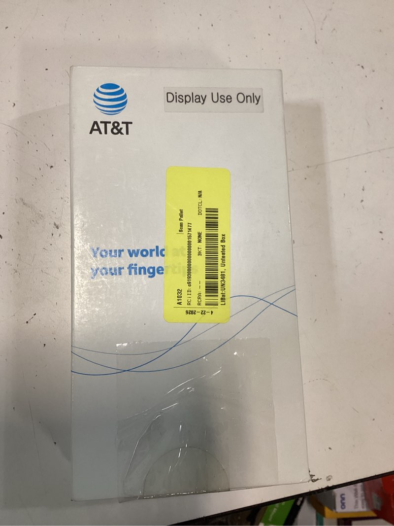 Condition photo showing New/Like New for samsung galaxy a35 5g navy at&t ***working condition verified. no network or connectivity tests were performed. bidder be advised ***
