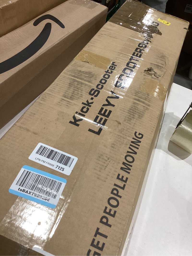 Condition photo showing Good Condition for Kick Scooter for Adults – Folding, Adjustable Height, Big Wheels, Lightweight All-Aluminum Frame | Suitable for Teens 12+ | 265lbs Weight Limit 230white