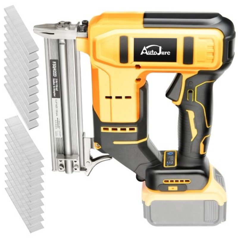 cordless brad nailer for dewalt 20v max w/18ga f30 brad nails &422j staple nails