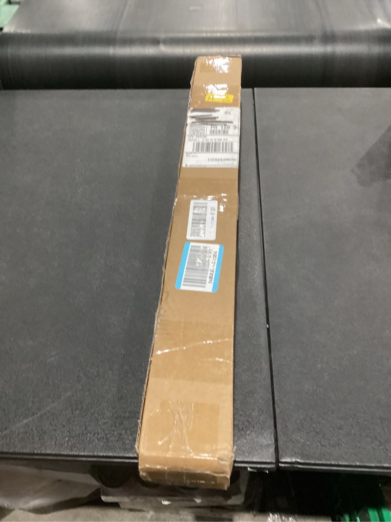 Condition photo showing New/Like New for LazBlinds No-Drill Cordless Zebra Blinds - Dual Layer Light Filtering & Room Darkening, Free-Stop Lift, Easy Install, Day & Night Privacy with Valance for Window 28.5" W x 72" H, Black 28.5"W x 72"H Black