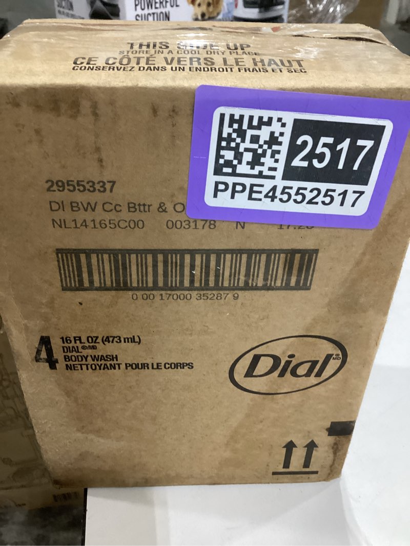 Condition photo showing New/Like New for Dial body wash soap