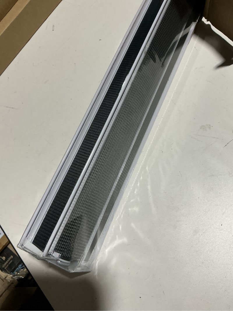 Condition photo showing Good Condition for blackout zebra blinds, dual layer free-stop, room darkening zebra shades, blinds for indoor windows, light filtering privacy sheer shade for home(30" w x 72" h, black) 30"w x 72"h black