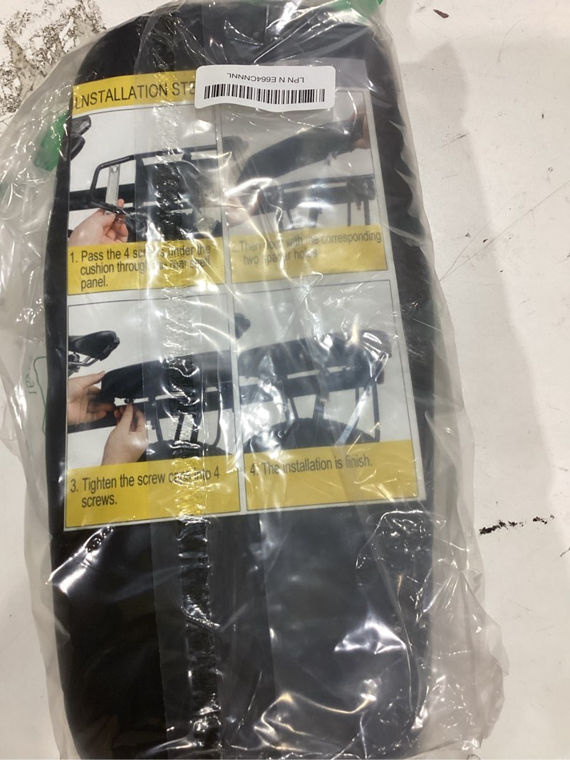 Condition photo showing Good Condition for topcabin bicycle manned cushion mountain bike back shelf seat cushion manned comfortable saddle children back seat black