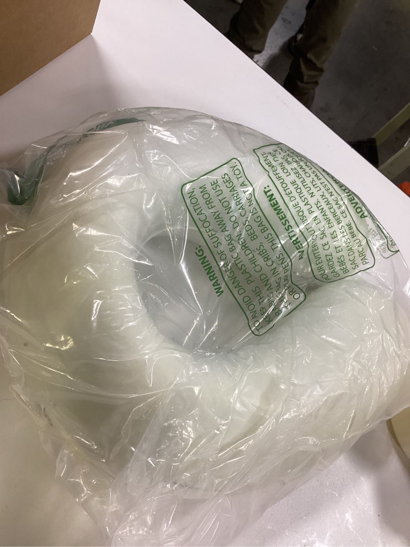 Condition photo showing Good Condition for Travel Neck Pillow Cover with Zipper, U Shaped Pillow Case, Replacement Neck Cover, Soft and Smooth, Reusable, Washable, Silver Grey (Only Pillow Covers, no Filler)