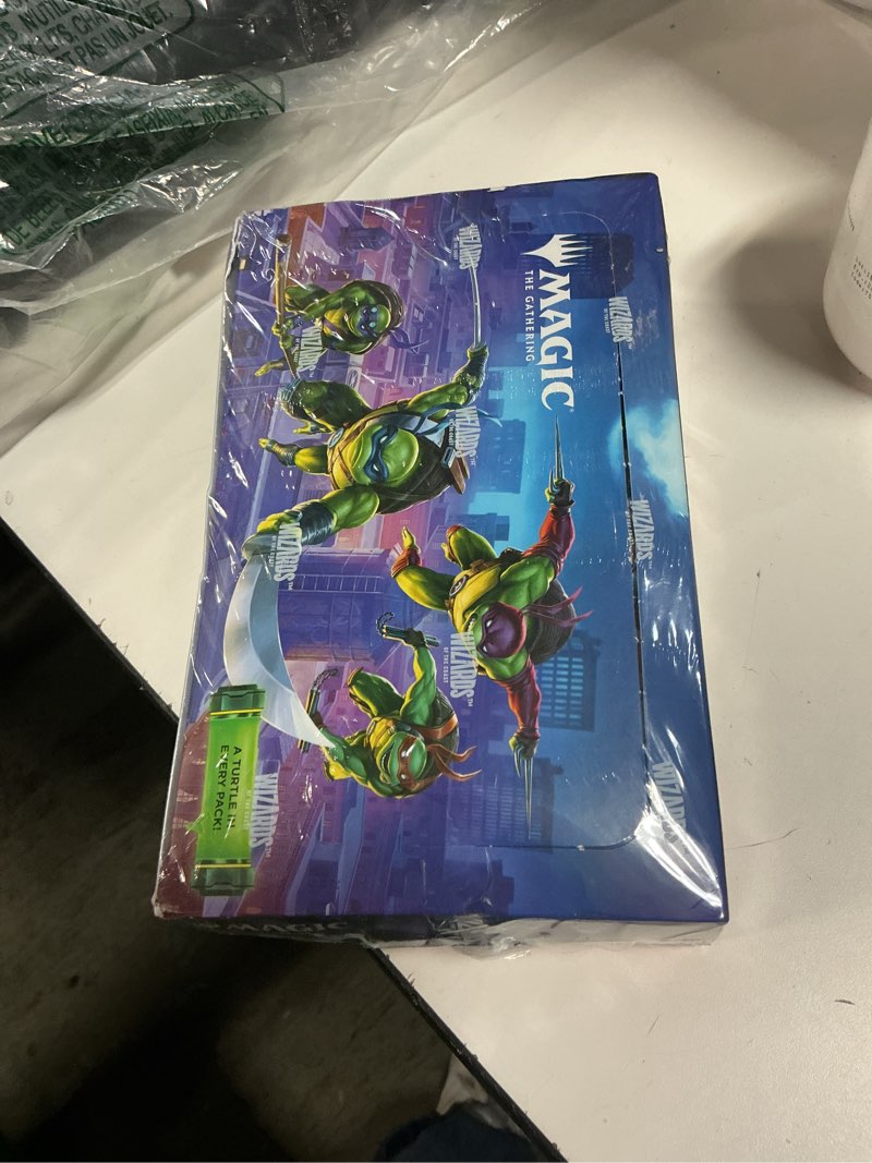 Condition photo showing New/Like New for Magic: The Gathering | Teenage Mutant Ninja Turtles - Play Booster Box | 30 Packs | Collectible Trad