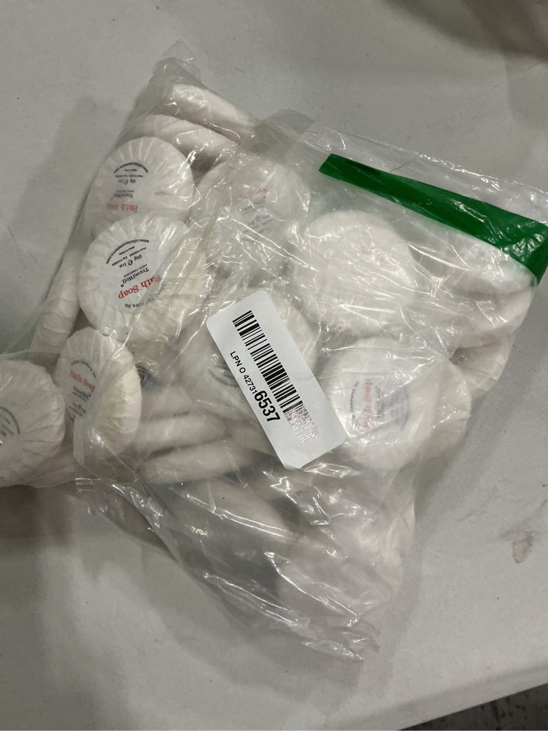 Condition photo showing Good Condition for travel size bath soap