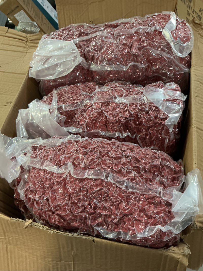 Condition photo showing New/Like New for Tisspoms 10LB Deep Red Crinkle Cut Paper Shred Filler, Paper Shreds for Basket Fillers, Birthday, Gi