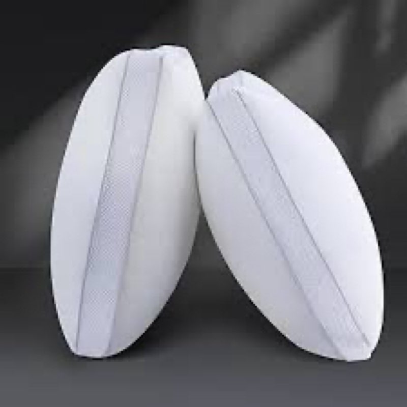 yalamila goose down bed pillows queen size set of 2 (white), hotel collection pillows for sleeping, 