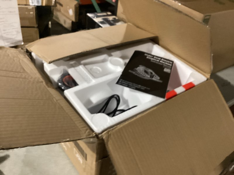 Condition photo showing New/Like New for OLIXIS Under-Desk Elliptical Machine–Compact & Quiet Mini Pedal Exerciser with Adjustable Speed, LED Display, Portable Fitness Solution for Home or Office Workouts 15.6"D x 15.2"W x 8.7"H Black/Orange