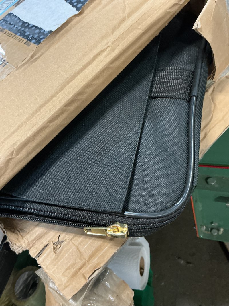 Condition photo showing As Is for sherpa delta airlines travel pet carrier, airline approved & guaranteed on board - black, medium