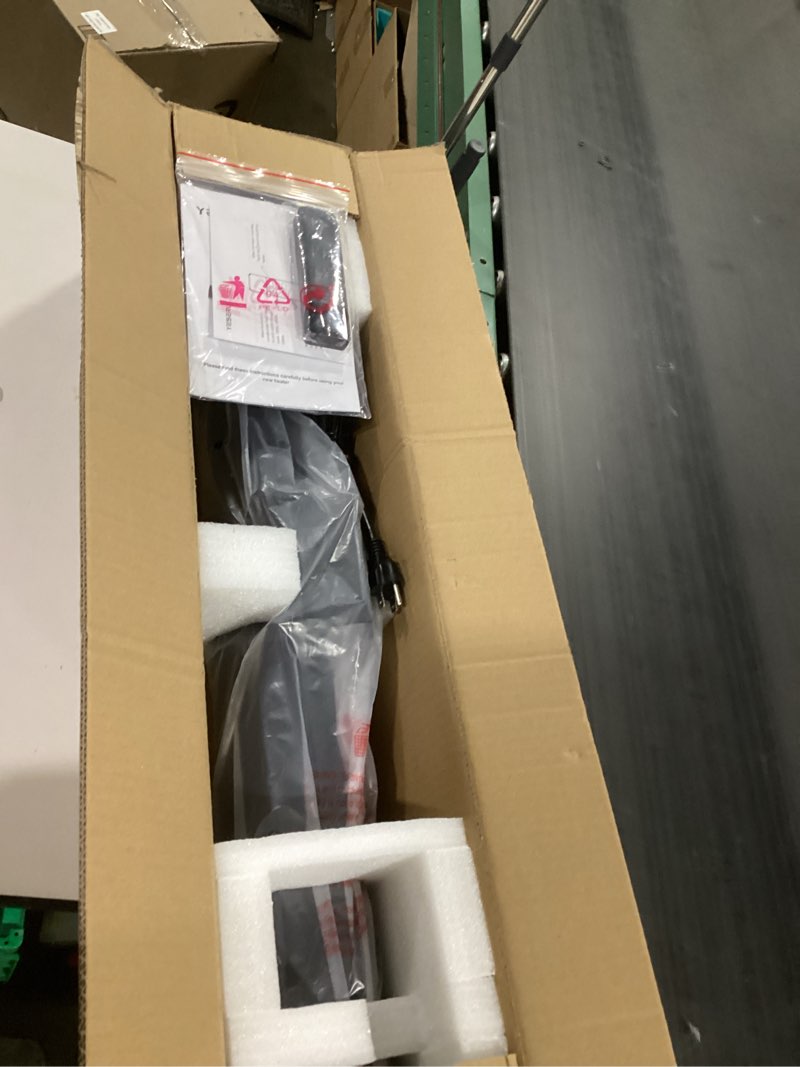 Condition photo showing New/Like New for YESERLl Electric Patio Heater with Remote Control- 1500w Outdoor Heater Fast Heating with 3 Power Setting, Wall Mounted Carbon Infrared Heater Quiet - IP65 Waterproof and 24H Timer for Snow Outdoor Classic