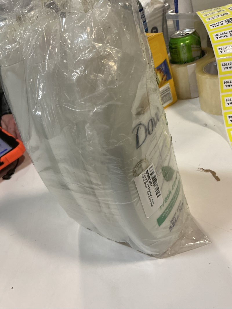 Condition photo showing New/Like New for Dove Body Wash - Fresh Care for Unisex - 25.36 oz Body Wash (Pack of 3)