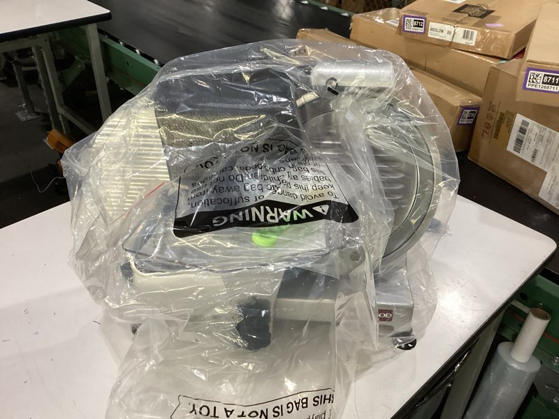 Condition photo showing New/Like New for beswood 10" electric deli meat slicer, cheese food slicer with premium chromium-plated steel blade, for commercial and for home use 240w, beswood250